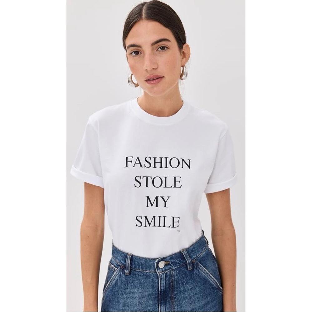 Victoria Beckham | fashion stole my smile t shirt
